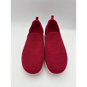Skechers Go Walk Joy Women’s Size 7 Red Slip-On Sneakers